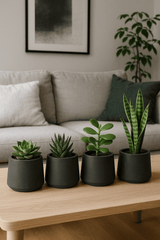 4x Patt Black Washed Ø:20 Finestgreen