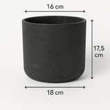 2x Charlie Black Washed Ø:18 M