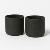 2x Charlie Black Washed Ø:18 cm Finestgreen