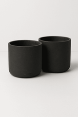 2x Charlie Black Washed Ø:25 cm Finestgreen