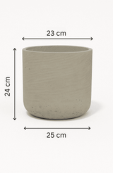 4x Charlie Grey Washed Ø:25 L