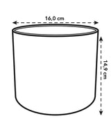 Elho Übertopf b.for soft rund Ø 16 cm – finestgreen
