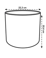 Elho Übertopf b.for soft rund Ø 22 cm – finestgreen