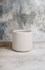 Turris Low Ionic - Seidenweiß