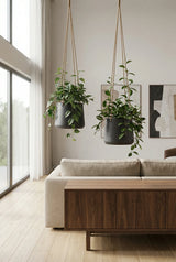 Hanging Patt Set Schwarz (2er-Set) Finestgreen