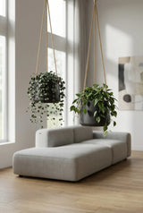 Hanging Patt Set Schwarz (2er-Set) Finestgreen