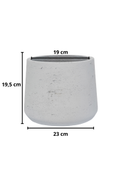 4x Patt White Washed Ø:23 XL