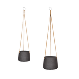 Hanging Patt Set Schwarz (2er-Set) Finestgreen