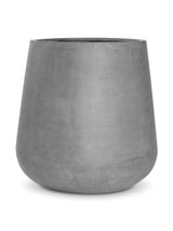 Pflanzkübel Pax Grau aus robustem Fiberstone Größe XL – freigestellt