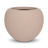 Blumentopf Stream Puderrosa aus Fiberglas – freigestellt