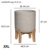 Charlie Grey Washed Feet Low