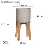 Charlie Grey Washed Feet High