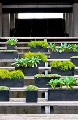 Balcony Fiberstone Schwarz