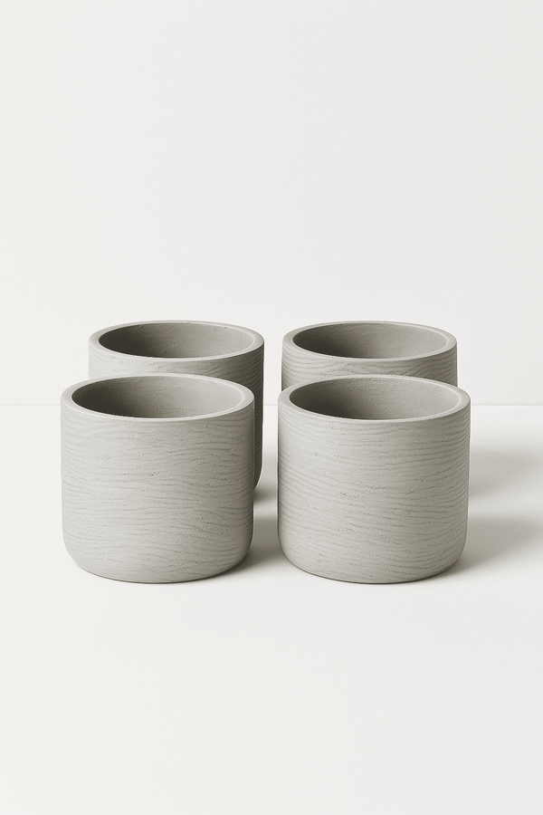 4er Set Charlie Grey Washed M