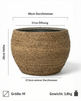 Abby Straw Gras Größe M [v=M|ø40|ö37|h28]