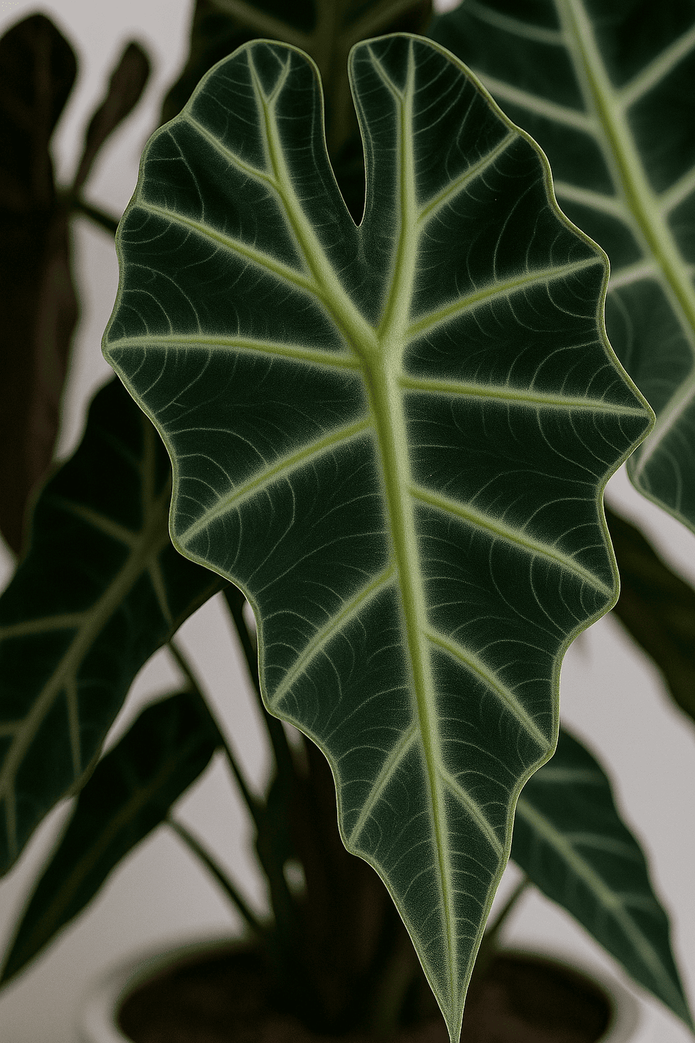 Alocasia Polly Ø:17 H:45 cm - Pflanzen sicher zu dir nach Hause