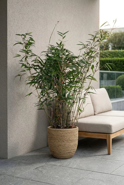 Bambus kaufen | Fargesia Rufa | winterharter Gartenbambus | Ø 23, 110 cm