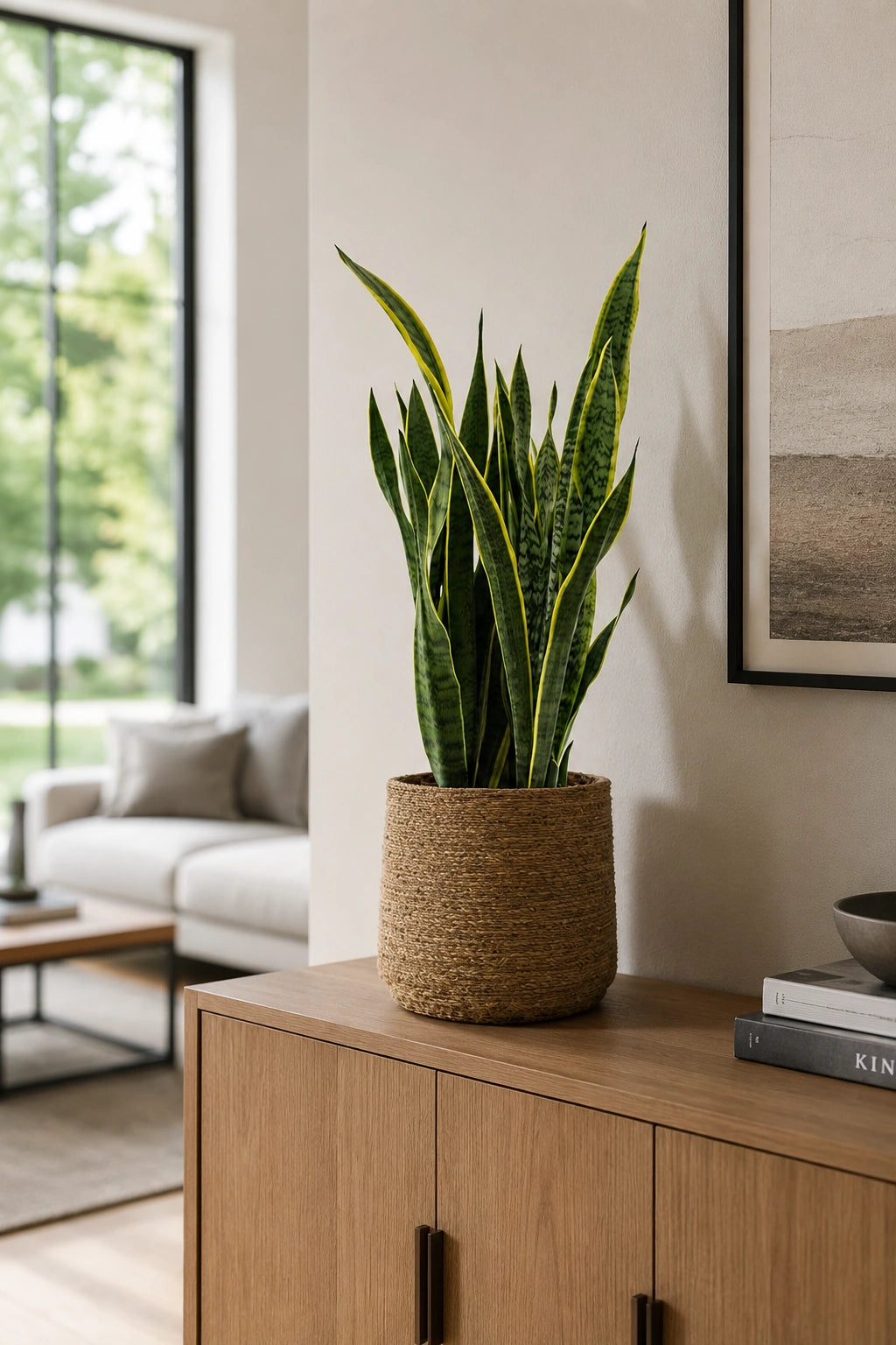 Sansevieria laurentii - Pflanzen sicher zu dir nach Hause