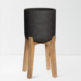 Charlie Black Washed Feet High