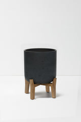 Charlie Black Washed Feet Low