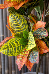 Codiaeum Wunderstrauch Künstlich H: 118cm - Finestgreen