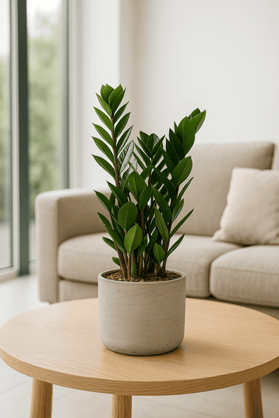 Glücksfeder - Zamioculcas Ø:14 H:50 cm - Pflanzen sicher zu dir nach Hause 