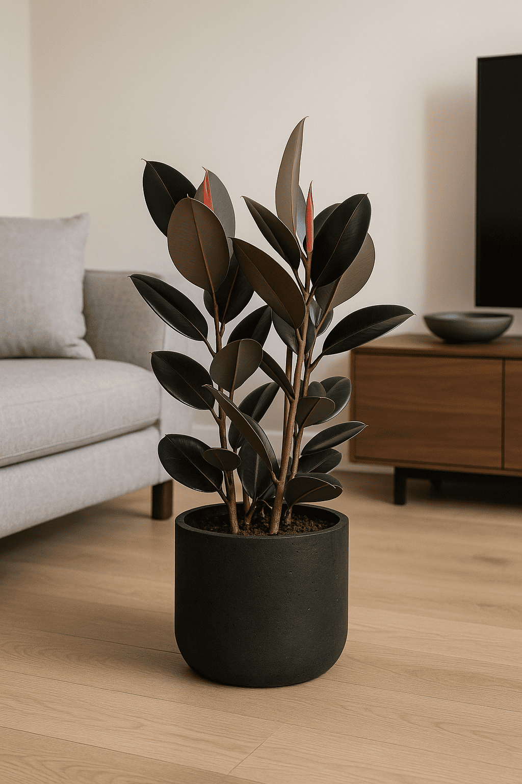 Rubber Plant - Ficus Elastica Abidjan