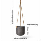 Hanging Charlie Schwarz Größe XS [v=XS|ø12|ö10.2|h11.5]