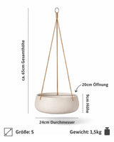 Hanging Eileen Grau Größe S [v=S|ø24|ö20|h9]