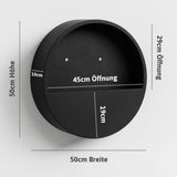 Hanging Wally Wandgefaess Fiberstone Schwarz Groesse M Massangaben [v=M|ø50|B10|t20]