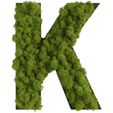 Islandmoos Piktogramm Buchstabe