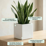 Mini Block Fiberstone Matt Weiß - Finestgreen