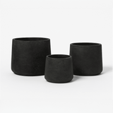 Patt Black Washed 3er Set