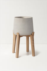 Patt Grey Washed Feet High