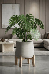 Patt Grey Washed Feet Low Finestgreen 