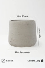 Patt Grey Washed Größe L [v=L|ø20|ö16|h16.5]