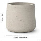 Patt Grey Washed Größe S [v=S|ø13.5|ö10.4|h11]