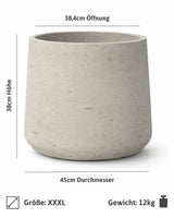 Patt Grey Washed Größe XXXL [v=XXXL|ø45|ö38.4|h38]