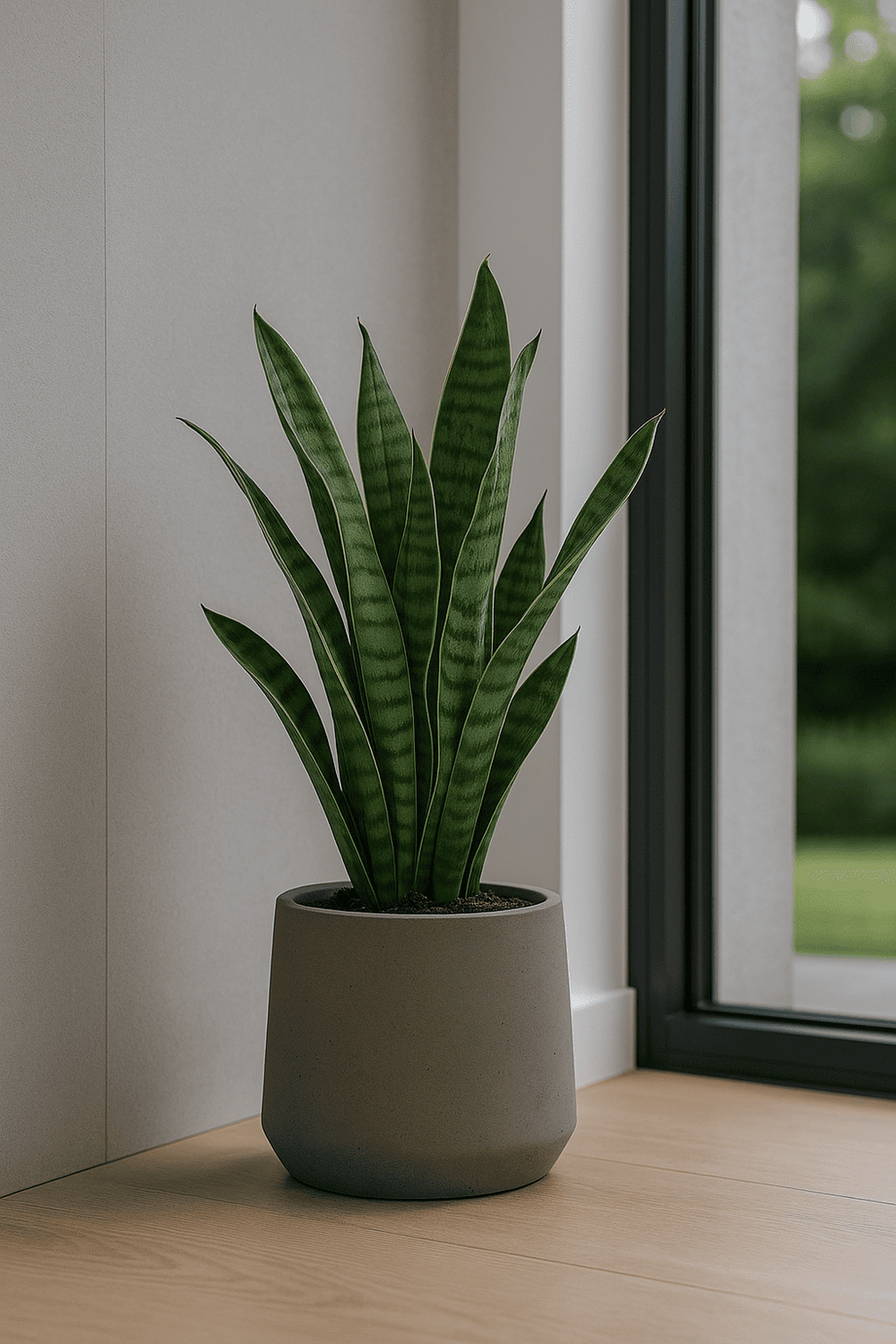 Plastia Pflanztopf Bergamot – 25x25 Cm, Mit Dochtbewässerung, Farbe Schokolade, Für Drinnen & Draußen