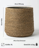 Patt Straw Gras Größe XL [v=XL|ø49|ö45|h41]