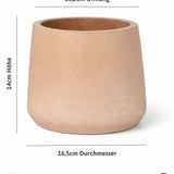 Patt Terrakotta Clay Washed Pflanzkübel aus Fiberclay [v=m]