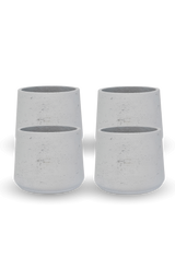 4er Patt White Washed Set XL