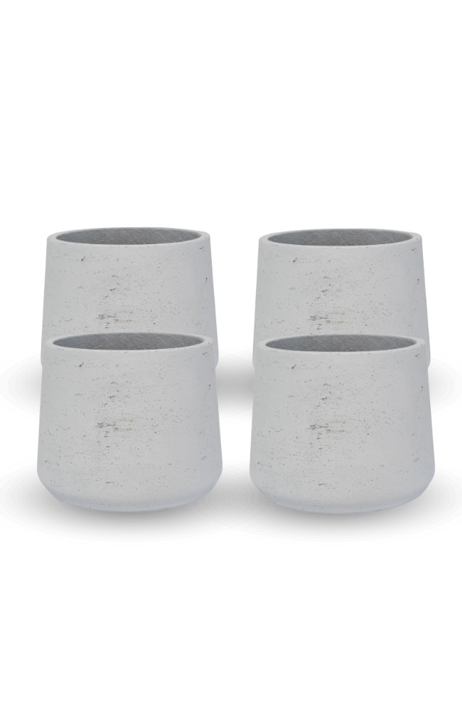 4er Patt White Washed Set XL