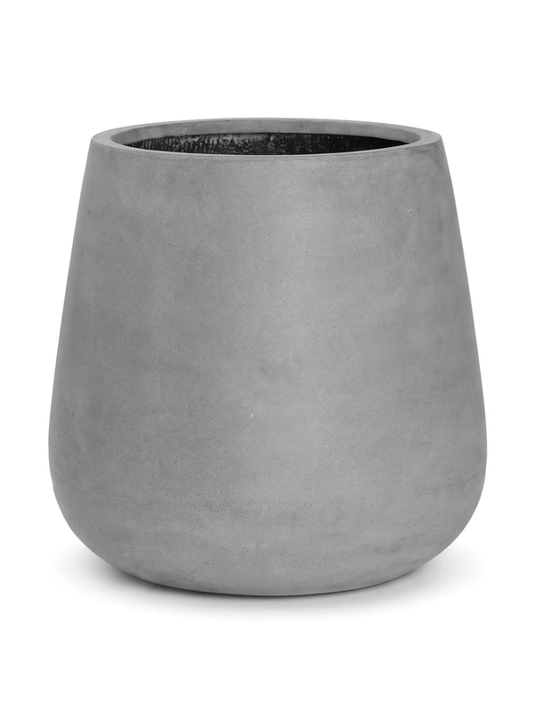 Pflanzkübel Pax Grau aus robustem Fiberstone