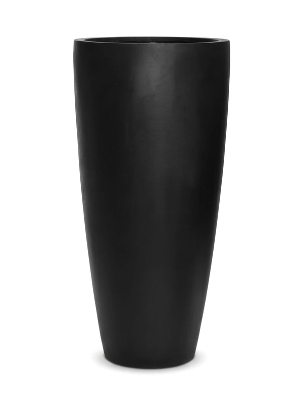 Pflanzkübel Dax Schwarz, Bodenvase mit Zwischenboden