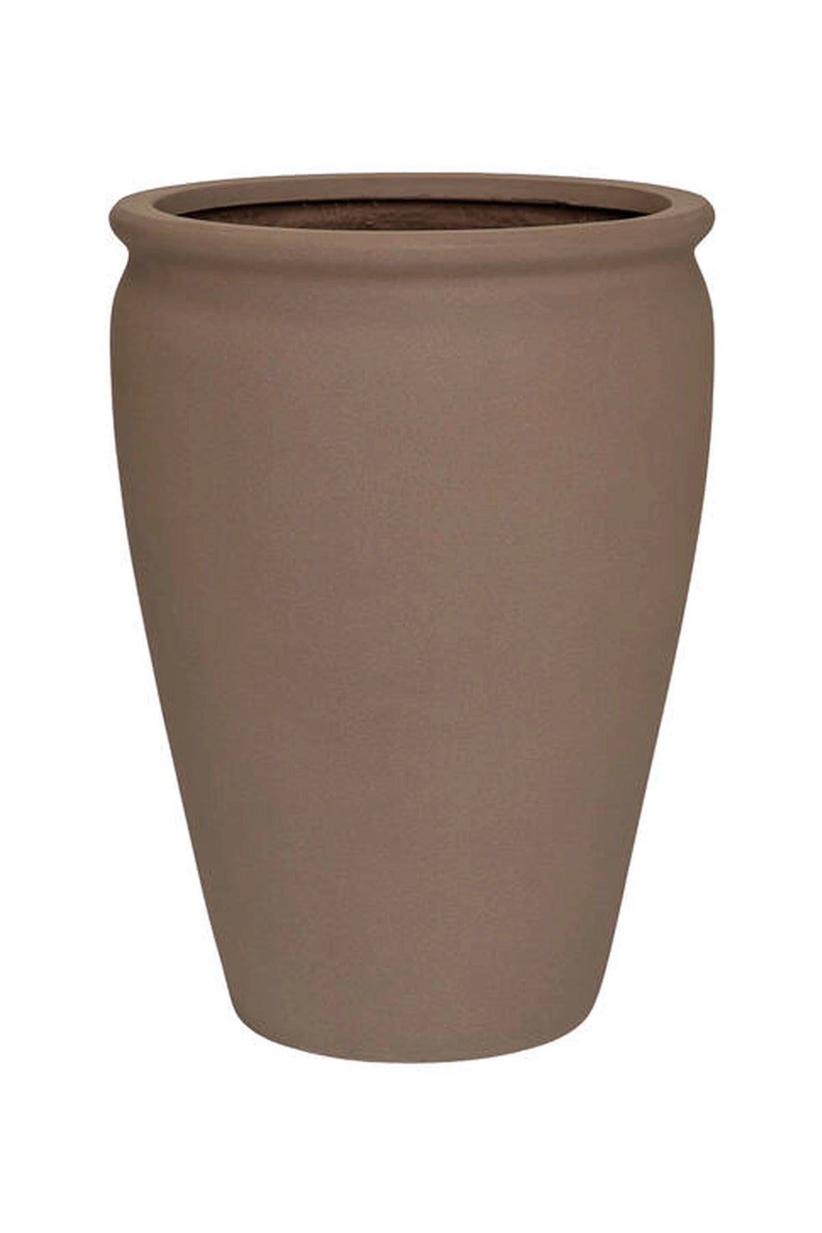pflanztopf taupe Artemis Taupe Pflanzkübel Fiberstone Indoor & Outdoor