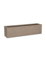 Frostfester Blumenkasten Balcony Taupe Größe XL – freigestellt