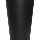 Belle Pflanzkübel Schwarz aus Fiberstone – Ø90 freigestellt