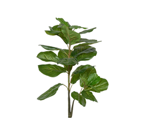 Ficus Lyrata Geigenfeige Künstlich H: 100cm
