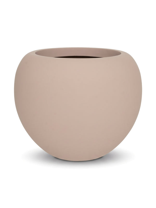 Blumentopf Stream Puderrosa aus Fiberglas